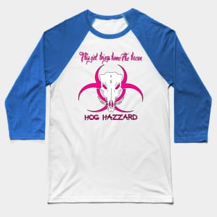 Hog Hazzard: This Girl Brings Home the Bacon Baseball T-Shirt